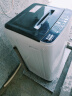 志高（CHIGO）10KG大容量全自动波轮洗衣机家用宿舍租房免清洗智能洗脱一体全自动洗衣机  XQB100-8189宝石灰 实拍图