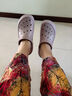 斯凯奇（SKECHERS）洞洞鞋女士夏季外穿包头泡泡鞋厚底透气软底凉拖鞋休闲鞋111514 实拍图