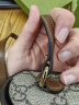 GUCCI古驰Gucci Horsebit 1955系列迷你手袋[明星穿搭] 米色和乌木色 均码 晒单实拍图