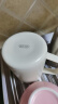 SIMELO咖啡杯拉花缸咖啡拉花杯304不锈钢奶泡杯600ML米色旗舰版 实拍图