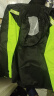 全燕（Q QUANYAN）雨衣雨裤套装男女电动摩托车雨衣双层分体式成人水衣骑行外卖雨服 黑搭绿-双帽檐可拆卸 XXL 实拍图