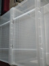 JEKO&JEKO特耐斯直角收纳箱透明玩具衣服储物箱整理箱搬家打包箱65L 3只装 实拍图