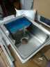 华帝（VATTI）304不锈钢水槽单槽拉丝不锈钢洗菜盆 厨房水槽 厨房洗碗盆091101L 实拍图