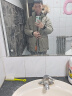 君羽户外羽绒服男中长款800蓬白鹅绒工装风加厚防风保暖鹅绒服C52035 茶灰 S （推荐120斤以下） 实拍图