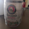 保拉纳（Paulaner）德国原装进口啤酒 保拉纳啤酒小麦啤酒 保拉纳白啤 5L 1桶 实拍图