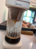 美的（Midea）咖啡机 咖啡壶 小型咖啡机半自动 美式滴漏咖啡机家用 大容量煮茶器泡茶壶 KFD204M 实拍图