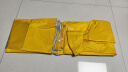 太空（TaiKong）电动电瓶摩托车雨衣长款全身防暴雨单人时尚卡通男女加大加厚雨披 有镜套-黄色 5XL 实拍图