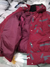 雅鹿羽绒服女宽松加厚连帽保暖秋冬新款50岁60岁奶奶羽绒服XWJ 酒红 195/6XL（建议175-190斤） 实拍图