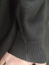 GENIOLAMODE高领毛衣男款冬季加绒保暖打底衫男生冬天针织衫衣服 黑色 3XL 实拍图