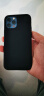 W&P【美国】适用苹果12手机壳iPhone12promax保护套plus全包防摔液态硅胶壳男女wp 12/12Pro【经典黑】真液态·6.1英寸 实拍图