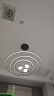 梵季（Fanji）客厅吊灯现代简约灯饰网红轻奢北欧灯具创意个性卧室星空餐厅吊灯 黑色3圈3球（40+60+80）+无极 实拍图