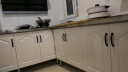 贝柚 不锈钢橱柜厨房灶台一体厨柜组合家用储物碗柜整体简易柜子 120灶孔(可选左/右) 实拍图