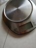 香山电子秤厨房秤 克称食物烘焙秤称菜茶叶 LCD背光大屏 0.1g充电款 实拍图