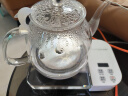藤婆（tengpo）底部上水烧水壶水晶电热水壶涌泉式全自动断电泡茶壶专用家用恒温玻璃烧水器煮茶器A908 0.8L 自动上水（接桶装水） 实拍图