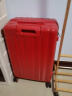 汉客结婚陪嫁行李箱拉杆箱女旅行箱60多升大容量24英寸枫叶红色再升级 实拍图