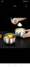 尚菲优品（SFYP）尚菲优品 316不锈钢碗 汤碗双层隔热 餐具面碗 12cm SF080L-12 实拍图