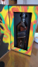 尊尼获加（JOHNNIE WALKER）洋酒 黑牌黑方 12年苏格兰调和型威士忌艺术家合作款700ml礼盒 晒单实拍图