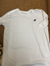 特步（XTEP）短袖t恤衫男女夏季吸湿排汗圆领半袖透气宽松休闲百搭潮流短袖 0204珍珠白-男 M 实拍图