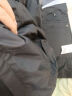 骆驼户外冲锋衣秋冬新款三合一防水透湿保暖冲锋衣登山服 4119AX,黑色,男女同款,女拍小1码 M 实拍图