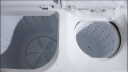 新飞（Frestec）12公斤半自动家用双缸洗衣机 节能风干  仿生手搓 大容量 XPB120-1600GD 实拍图