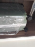 梦旅者多功能旅行箱高颜值铝框大容量拉杆箱万向轮行李箱密码箱男女学生 晨雾绿 24英寸（托运箱+USB充电） 实拍图