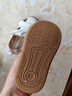 牧童宝宝学步鞋秋冬款婴幼儿童鞋软底皮面小白鞋女童机能鞋男童步前鞋 贝壳白（夏凉鞋） 18 鞋内长13.3cm 实拍图