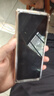 凯彩【不发黄】适用三星折叠屏fold4手机壳w23心系天下超薄透明翻盖式全包皮质商务防摔保护套 zfold4/w23透明手机套【配水凝膜】 实拍图