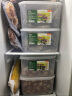 禧天龙冰箱保鲜盒食品级冰箱收纳盒塑料密封盒蔬菜水果冷冻盒 7.3L 3个 实拍图