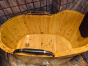 川池（CC）实木泡澡桶木桶浴桶香柏木沐浴桶成人洗澡家用 1.1米【标配五件套】 实拍图
