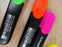 施耐德（Schneider）荧光笔大容量彩色重点标记笔学生办公用德国进口Job150 4色套装 实拍图
