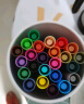 美乐童年儿童圆头水彩笔马克笔24色儿童绘画宝宝可水洗水彩画笔 实拍图