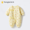 童泰婴儿衣服新生婴儿夏季薄款连体衣0-6个月宝宝纯棉内衣2件装 萌卡小宝（四季款） 66cm 实拍图