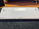 DUKHARO 杜卡洛 VN96机械键盘 三模RGB热插拔 蓝牙无线游戏办公 旋钮键盘程序员礼物 VN96-速写白  DUKHARO-MO绿轴V2 实拍图