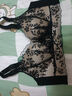 梦芭蒂内衣女刺绣蕾丝乳胶文胸小胸聚拢显大厚杯无钢圈上托收副乳胸罩 实拍图