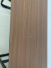 人文成家电脑桌台式家用办公电脑桌简约书桌书架一体卧室写字桌学习桌子 【加粗钢架】黑橡木色120x60cm 实拍图