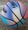 斯伯丁（SPALDING）幻紫渐变吸湿7号PU篮球77-759Y 实拍图