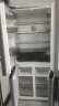 创维零嵌系列501升十字四开门冰箱60cm超薄嵌入式大容量家用冰箱一级变频底部散热BCD-501W4QB1哥窑灰 实拍图