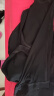 艾诺丝雅诗【商场同款】2023冬季新品镂空立领蕾丝衫打底衫毛针织衫20936001 黑色 M 晒单实拍图