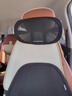 乔氏汽车腰靠腰护夏季透气靠垫开车腰垫靠背车载座椅靠托腰枕 头枕 黑色-稳固脖颈 实拍图