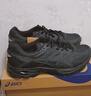 亚瑟士ASICS男鞋缓震回弹运动鞋舒适跑步鞋透气跑鞋 GEL-FLUX 4 黑色-水波纹 46 实拍图