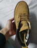 森馬（senma）潮流休闲百搭男靴系带加绒保暖雪地靴男711314714 咖喱黄 40码 实拍图