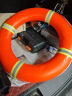 援邦  防汛成人救生圈船用专业救生浮圈实心游泳泡沫圈 救生圈-成人橙色包布泡沫款 实拍图
