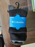 Columbia秋冬款哥伦比亚男女通用休闲袜4双装袜子RCS632 AS3 M 实拍图