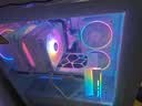 利民（thermalright）TL-S12W S12工包12CM机箱风扇正向反向白色反叶ARGB光圈盒装电脑散热风扇 TL-S12W ARGB光环白色工包 六个装 实拍图
