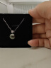 GiO珍珠项链女大溪地海水黑珍珠18K金送老婆送女友生日礼物 晒单实拍图
