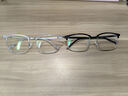 依视路（ESSILOR） 新款商务男镜架时尚潮流镜框女配依视路镜片近视定制眼镜 来架加工 现片2片装 镜框+依视路膜岩非球面1.56现片 实拍图