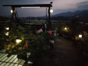 晚灯太阳能草坪灯庭院草地家用小夜灯插地户外防水院子花园景观装饰灯 白光方格【加大版 带底座地插】 实拍图