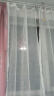 卡娜姿透光不透人阳台现代窗纱帘朦胧透光客厅白纱半遮光防尘防蚊防晒 宽1.3米*高1.8米挂钩式一片装 实拍图