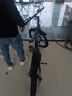 SANGPU折叠自行车成人山地车公路学生男变速赛车越野单车通勤城市代步女 尊享三刀-灰黑【双减震+厚轮胎】 26寸21速【适合身高165-180cm】 实拍图