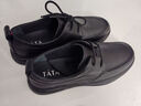 他她（TATA）软底商务休闲皮鞋黑色VVK01CM4 黑色 42 实拍图